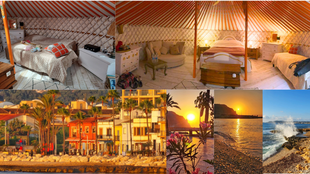 Eco-friendly yurt for glamping in Costa Blanca near Javea