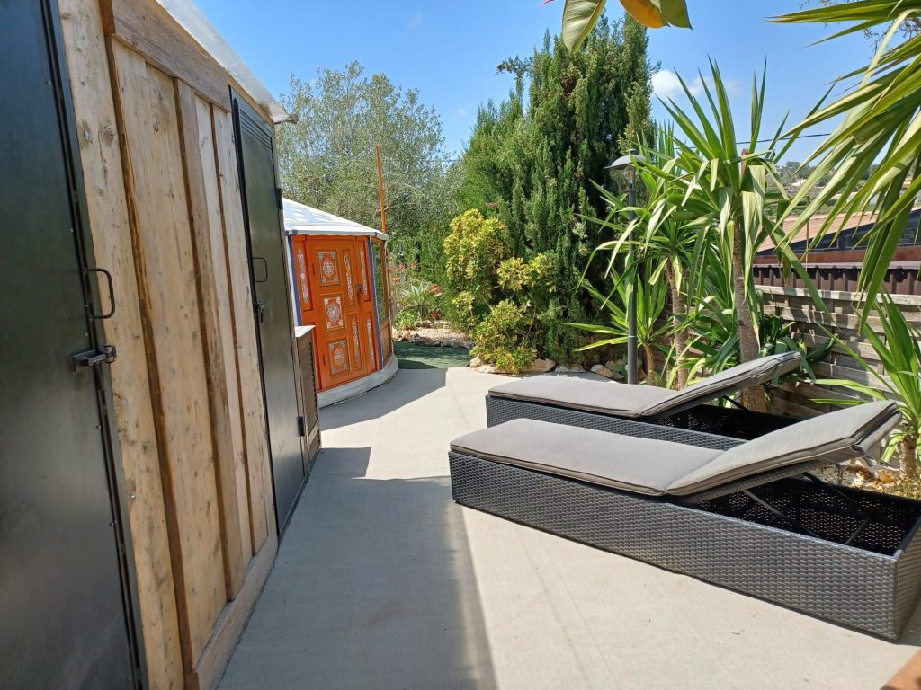 Eco-friendly yurt for glamping in Costa Blanca near Javea